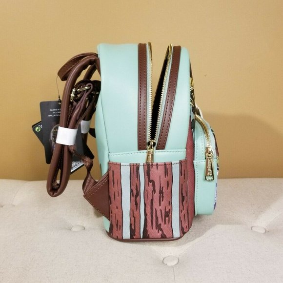Loungefly Star Wars Ewoks and Droids Glow in the Dark Exclusive Backpack NEW main image 12